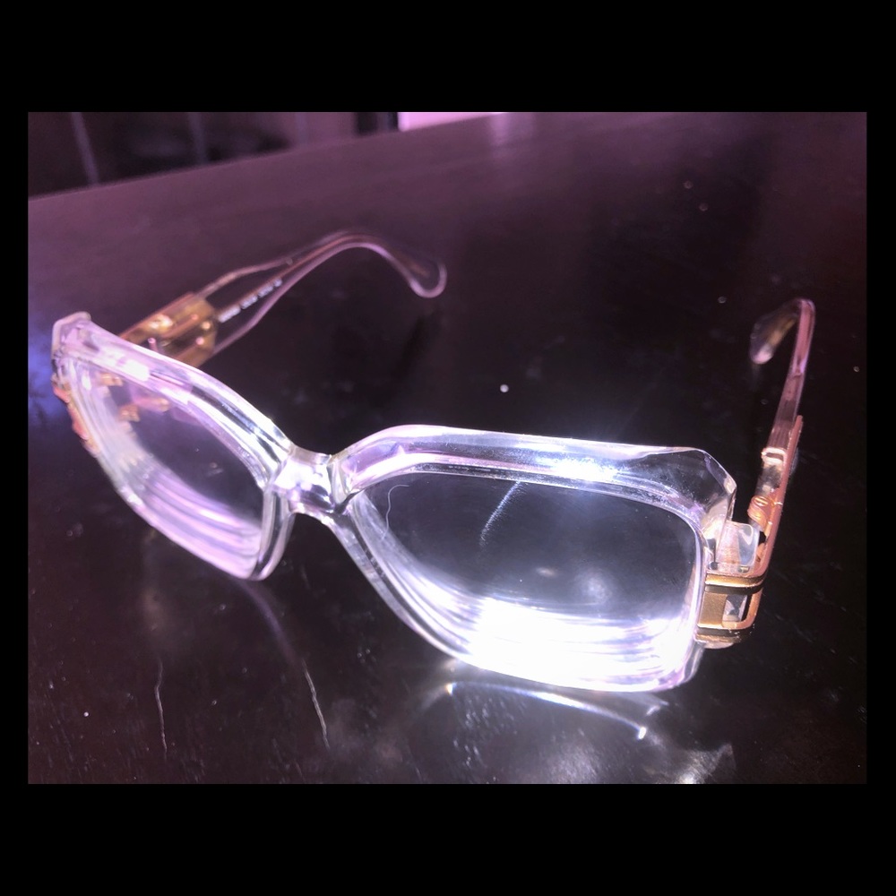 Cazal 623 transparent frames